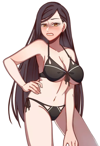 File:Mrs. L Bikini Cringe.webp